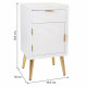 Nightstand Alexandra House Living Golden 36 x 70 x 39 cm