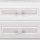 Nightstand Alexandra House Living White 28 x 69 x 38 cm