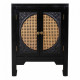 Nightstand Alexandra House Living Black 36 x 65 x 50 cm