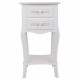 Nightstand Alexandra House Living White 31 x 71 x 38 cm