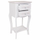 Nightstand Alexandra House Living White 31 x 71 x 38 cm