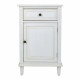 Nightstand Alexandra House Living White 36 x 72 x 45 cm