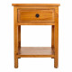 Mesita de Noche Alexandra House Living Marrón 62 x 36 x 45 cm