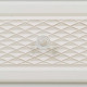 Nightstand Alexandra House Living White Cream 26 x 60 x 31 cm