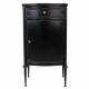 Nightstand Alexandra House Living Black 36 x 86 x 46 cm