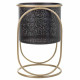 Set of Planters Alexandra House Living Black Metal Iron 26 x 178 x 26 cm 2 Pieces