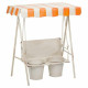 Macetero Alexandra House Living Hierro 21 x 38 x 31 cm