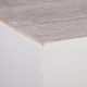 Mesa Alexandra House Living Blanco 80 x 80 x 160 cm