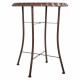 Mesa Alexandra House Living Blanco 60 x 71 x 60 cm