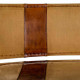 Banco Alexandra House Living Cuero Hierro Madera de mango 71 x 76 x 127 cm