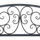 Bench Alexandra House Living Grey Iron 53 x 91 x 153 cm