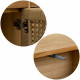 Sideboard Alexandra House Living Brown Fir wood Paolownia wood 36 x 75 x 160 cm