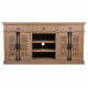 Sideboard Alexandra House Living Iron Mango wood 40 x 89 x 173 cm