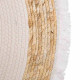 Alfombra Alexandra House Living Blanco Natural 100 x 100 cm Circular
