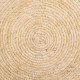 Alfombra Alexandra House Living Blanco Natural 120 x 120 cm Circular