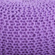 Pouffe Alexandra House Living Violet polystyrene 45 x 30 x 45 cm