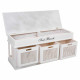 Storage chest with seat Alexandra House Living 35 x 50 x 102 cm
