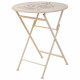 Conjunto de Mesa con 2 Sillas Alexandra House Living Blanco 60 x 75 x 60 cm