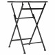 Table set with 2 chairs Alexandra House Living Black 60 x 75 x 60 cm