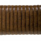 Banqueta Alexandra House Living Marrón Natural Cuero Madera de mango 35 x 76 x 120 cm