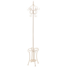Hat stand Alexandra House Living White 25 x 49 x 25 cm