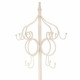 Hat stand Alexandra House Living White 25 x 49 x 25 cm
