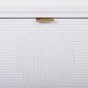 Bench Alexandra House Living Golden MDF Wood 38 x 53 x 80 cm Shoe Rack