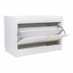 Bench Alexandra House Living Golden MDF Wood 38 x 53 x 80 cm Shoe Rack