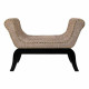 Bench Alexandra House Living Cream Polyurethane MDF Wood 40 x 65 x 90 cm