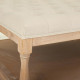 Bench Alexandra House Living Cream Rubber Wood 78 x 48 x 110 cm
