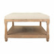 Bench Alexandra House Living Cream Rubber Wood 78 x 48 x 110 cm