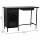 Desk Alexandra House Living Black 50 x 80 x 120 cm
