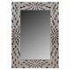 Espejo de pared Alexandra House Living Gris Crema Madera MDF 70 x 3 x 100 cm