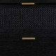 Chest of drawers Alexandra House Living Black MDF Wood 35 x 81 x 80 cm