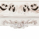 Cómoda Alexandra House Living Blanco Madera de abeto Madera MDF 38 x 76 x 86 cm