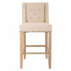 Taburete Alexandra House Living Gris Madera de caucho 58 x 104 x 48 cm