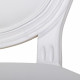 Taburete Alexandra House Living Blanco Poliuretano 46 x 116 x 52 cm