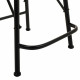 Taburete Alexandra House Living Negro Hierro 40 x 100 x 46 cm