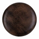 Taburete Alexandra House Living Marrón Poliuretano Madera MDF 40 x 29 x 40 cm