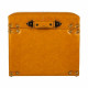 Taburete Alexandra House Living Amarillo Poliuretano Madera MDF 38 x 35 x 38 cm