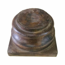 Candle Holder Alexandra House Living Recycled Wood 27 x 20 x 28 cm