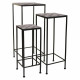 Flower Pot Stand Alexandra House Living Black Iron 30 x 68 x 30 cm