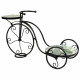 Flower Pot Stand Alexandra House Living Black Iron Tile Bicycle 26 x 43 x 67 cm