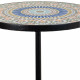 Flower Pot Stand Alexandra House Living Black Iron Tile 30 x 68 x 30 cm 3 Pieces