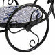 Soporte para Maceta Alexandra House Living Negro Hierro Azulejo Bicicleta 23 x 36 x 53 cm