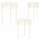 Soporte para Maceta Alexandra House Living Blanco Metal Hierro 30 x 120 x 30 cm