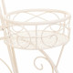 Soporte para Maceta Alexandra House Living Blanco Metal Hierro Bicicleta 28 x 28 x 28 cm