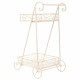 Flower Pot Stand Alexandra House Living White Metal Iron 23 x 65 x 28 cm