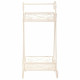 Flower Pot Stand Alexandra House Living White Metal Iron 23 x 65 x 28 cm
