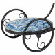 Flower Pot Stand Alexandra House Living Black Iron Tile Bicycle 26 x 43 x 67 cm